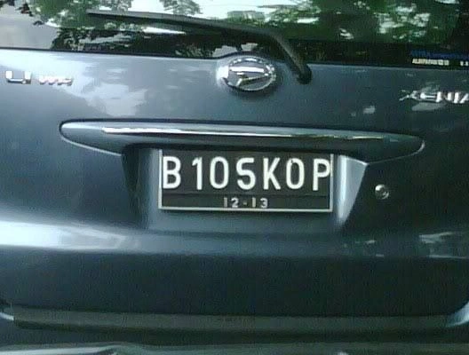 cara melacak plat mobil